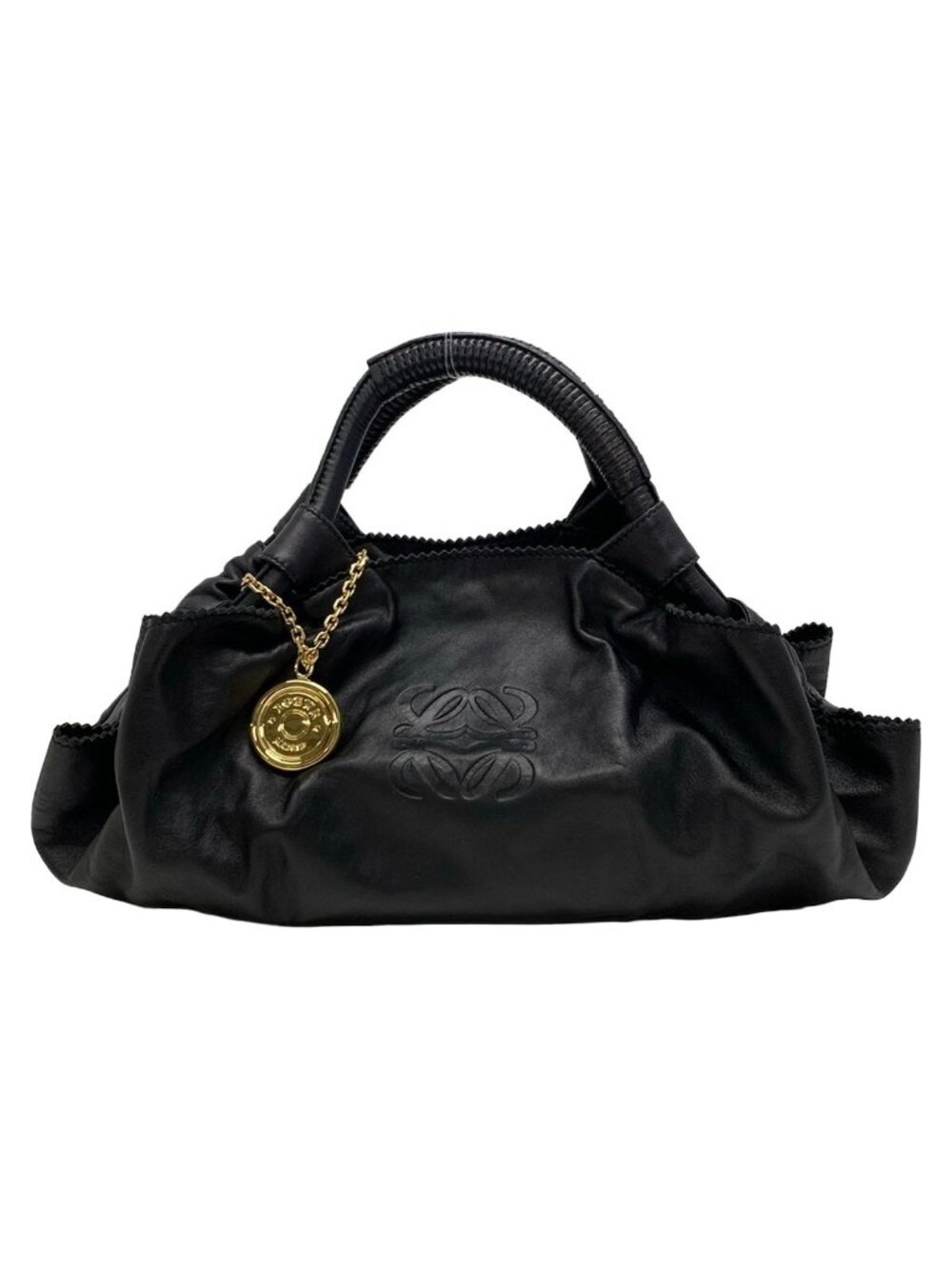 Loewe Handbag Nappa Aire Black Leather